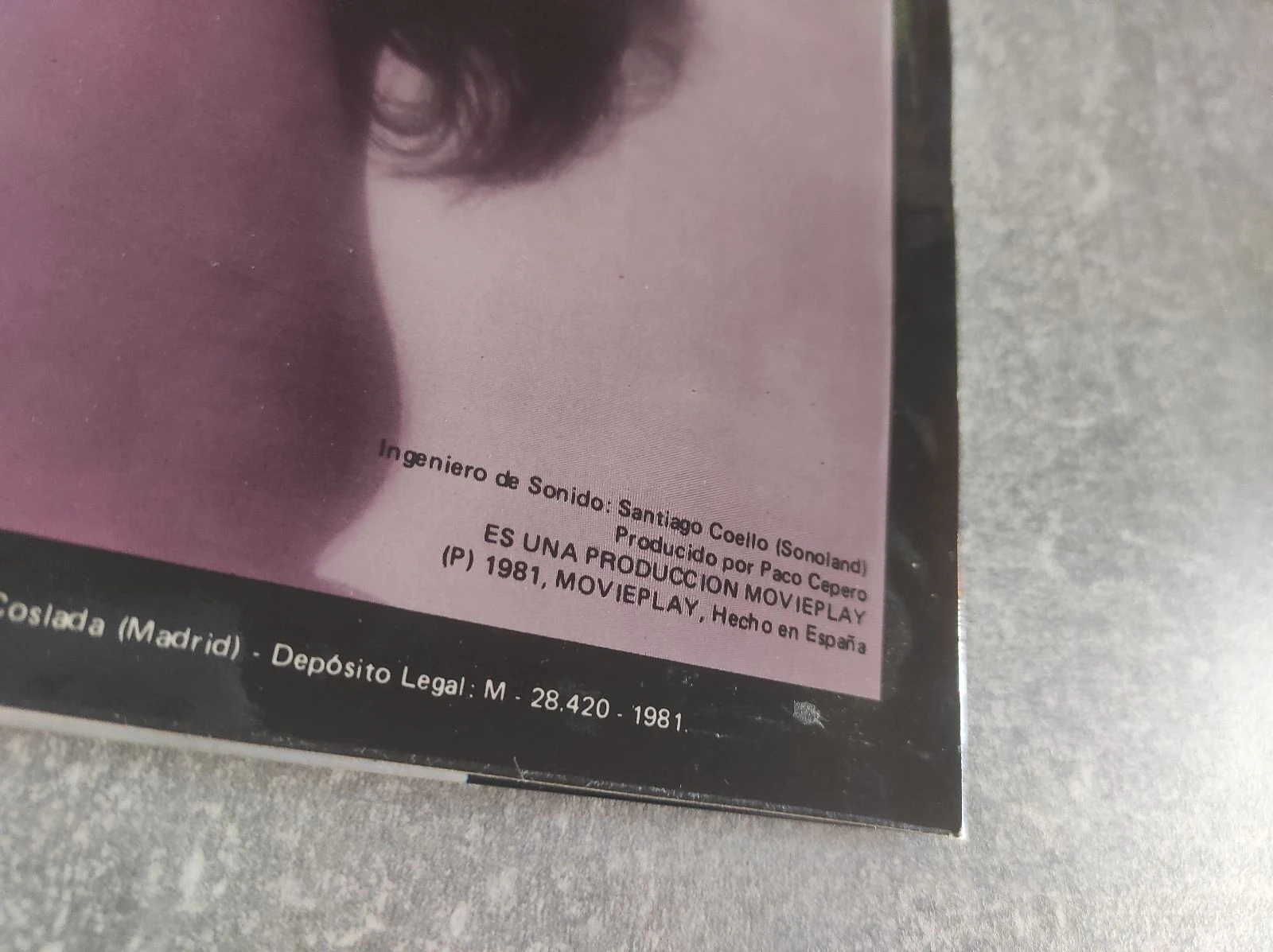 Avisame, Carmeta 1981 vinyl – photo 11